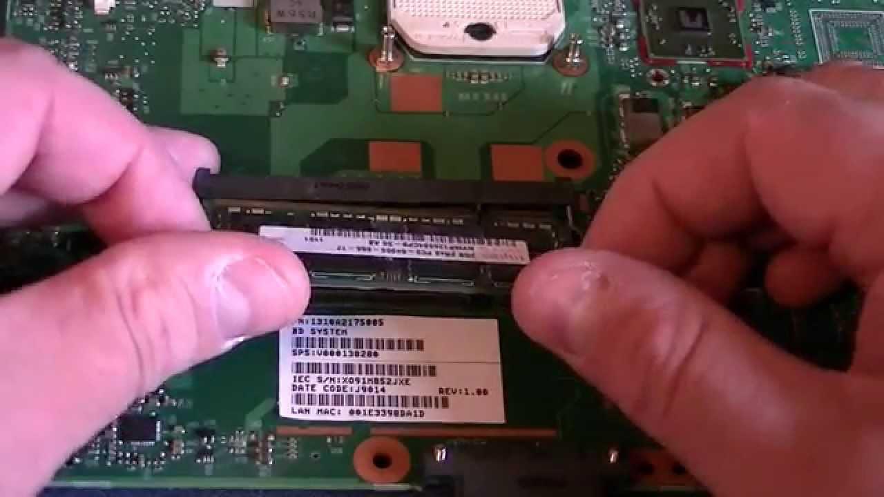 Fix RAM slot
